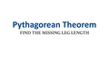 Thumbnail for Pythagorean theorem: find the missing leg length video