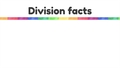 Thumbnail for Division facts for 6, 7, 8, and 9: true or false? video