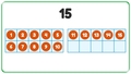 Thumbnail for Take apart teen numbers with models: addition sentences video