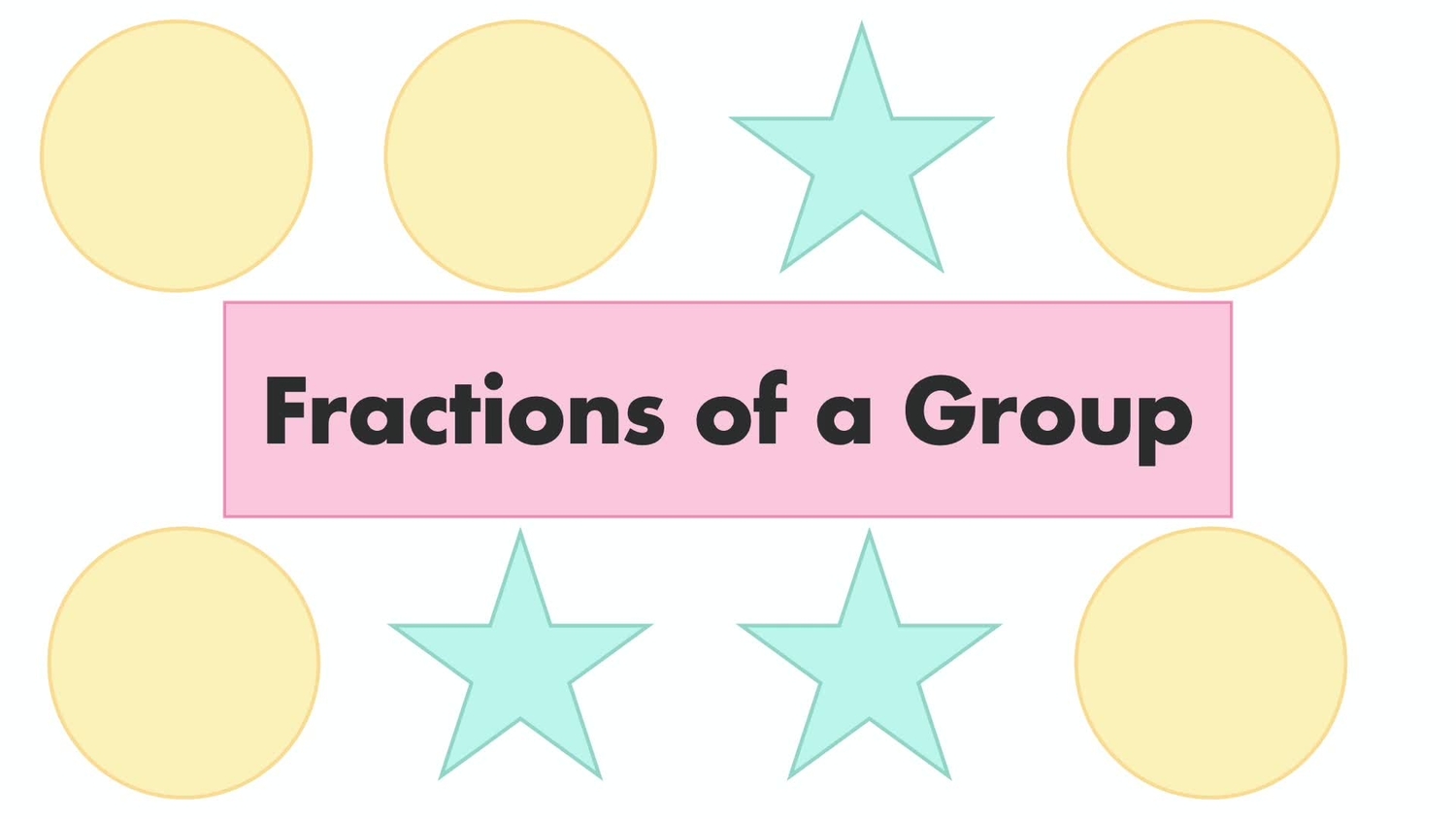 Fractions of a group
