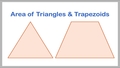 Thumbnail for Area of triangles and trapezoids video