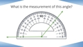 Thumbnail for Measure angles with a protractor video