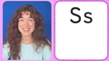 Thumbnail for Learn the letter S video