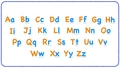 Thumbnail for Find the letter in the alphabet: uppercase video