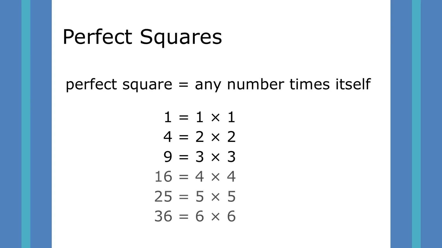 Factor quadratics: special cases