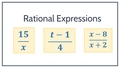 Thumbnail for Evaluate rational expressions video