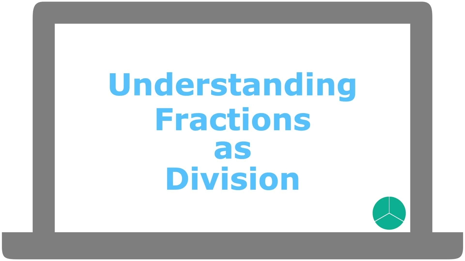 Understand fractions as division: word problems