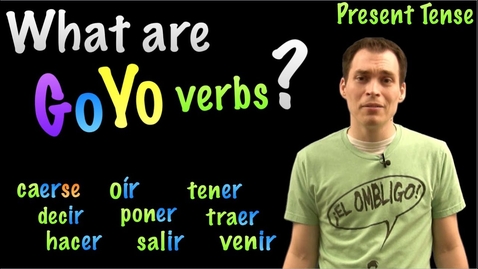Thumbnail for Present Tense - GO-YO verbs