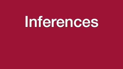 Thumbnail for Inferences
