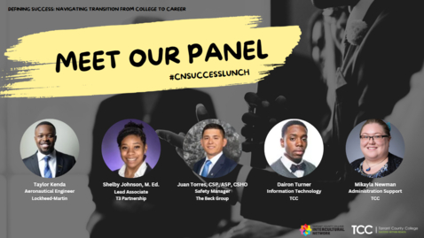 Thumbnail for Defining Success: Navigating Transition from College to Career