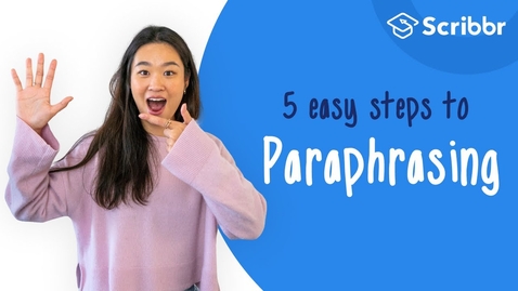Thumbnail for How to Paraphrase in 5 Easy Steps