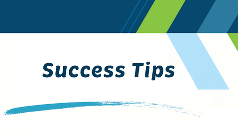 Thumbnail for Success Tips