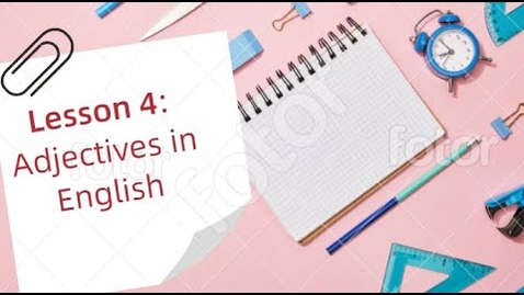 Thumbnail for Adjectives in English Grammar: Types, Order, Comparison.