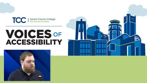 Thumbnail for Voices of Accessibility: Jarred Faris