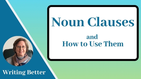 Thumbnail for Noun Clauses 