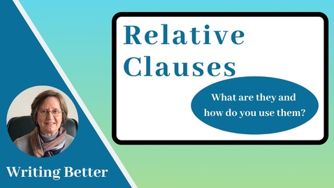 Thumbnail for Relative Clauses | Adjective Clauses 