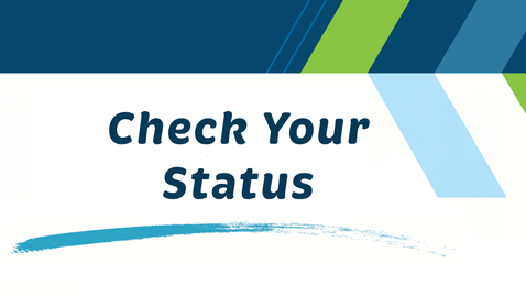 Thumbnail for Check Your Status