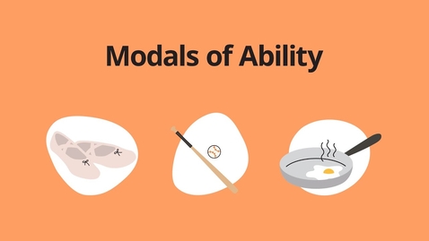Thumbnail for Present Modals of Ability