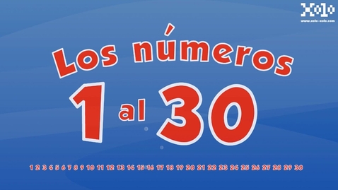Thumbnail for 1 al 30 learning to count