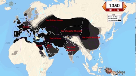Thumbnail for The Black Death Interactive History Map
