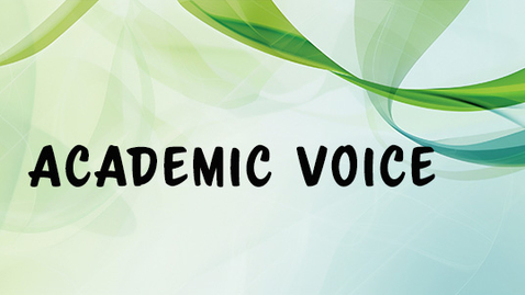 Thumbnail for 1301-Academic Voice