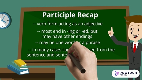 Thumbnail for Participles and Participle Phrases