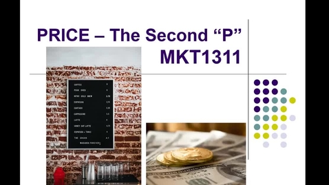 Thumbnail for Price: the Second P of Marketing
