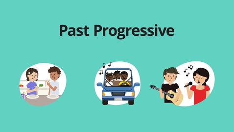 Thumbnail for Past Progressive – Grammar &amp; Verb Tenses