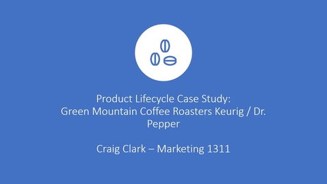 Thumbnail for Product Life Cyle: Green Mountain Company Roasters