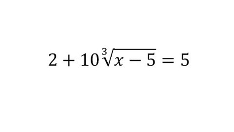 Thumbnail for Solve a Radical Equation with One Cube Root (Fraction Answer)