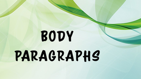 Thumbnail for 1301-Body Paragraphs