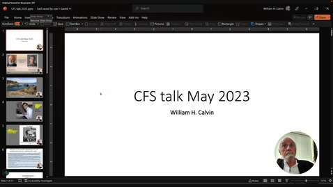 Thumbnail for William Calvin - Chuck’s early years (1963-1980)