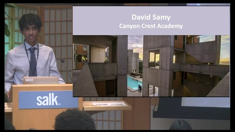 Thumbnail for David Samy – Canyon Crest Academy