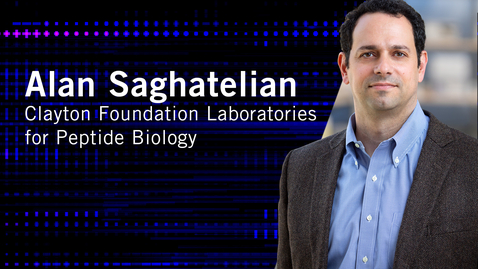 Thumbnail for Meet Our Scientists | Professor Alan Saghatelian