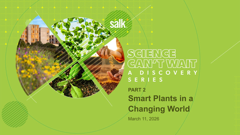 Thumbnail for Part 2: Smart Plants in a Changing World