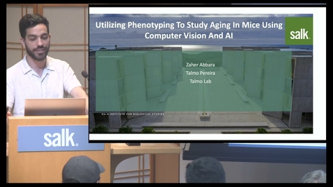 Thumbnail for Zaher Abbara – Utilizing Phenotyping to Study Aging in Mice Using Computer Vision and AI