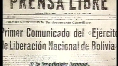 Thumbnail for Ernesto “Che” Guevara Diary from Bolivia