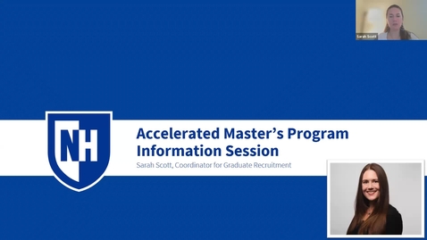 Thumbnail for Accelerated Master's Webinar - April
