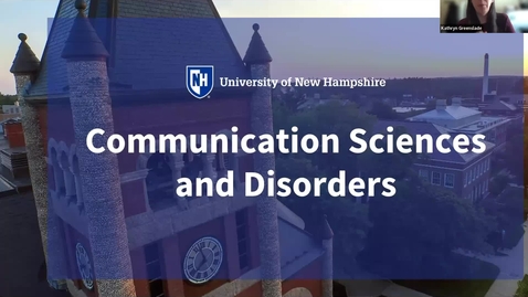 Thumbnail for entry Accelerated Master's - Communication Sciences &amp; Disorders Information Session