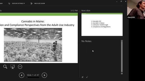 Thumbnail for ANFS Seminar: 19 Oct 2022 - Will Hastings, Coastal Roots Inc. 