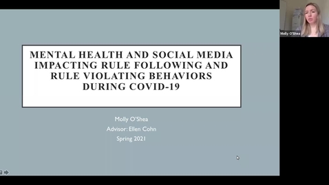 Thumbnail for entry Mental Health and Social Media Impacting Rule Following and Rule Violating Behaviors During COVID-19