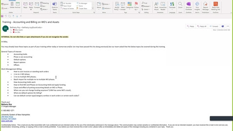 Thumbnail for Advanced Billing: Journal and External Charges