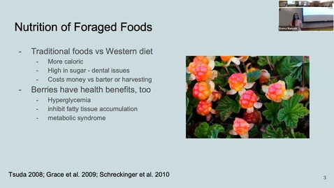 Thumbnail for entry Nutritive Quality of Foraged Foods - Student Lecture