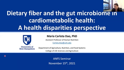 Thumbnail for entry ANFS Seminar: 15 Nov 2021 - Dr. Carlota Dao
