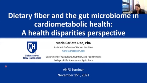 Thumbnail for ANFS Seminar: 15 Nov 2021 - Dr. Carlota Dao