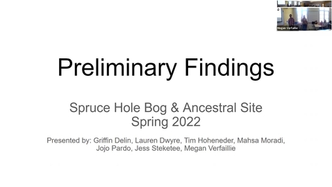 Thumbnail for entry Preliminary findings data discussion with the Pouliots