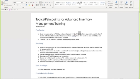 Thumbnail for entry Advanced Inventory Management