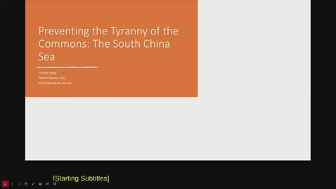 Thumbnail for Preventing the Tyranny of the Commons: The South China Sea