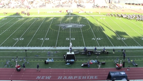 Thumbnail for entry UNH Wildcat Marching Band Halftime Show November 23, 2019