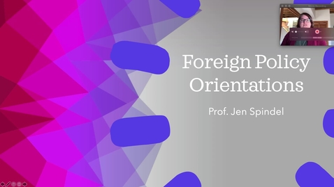 Thumbnail for 2 - Foreign policy orientations
